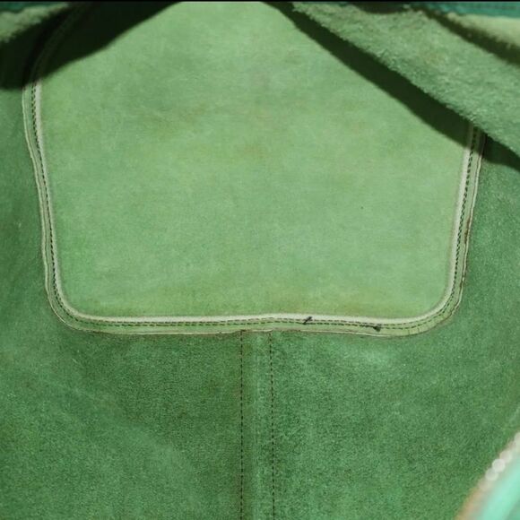 LOUIS VUITTON Green Epi Leather KeepAll Boston Travel Duffle Bag VI881 LV55 - Picture 12 of 15
